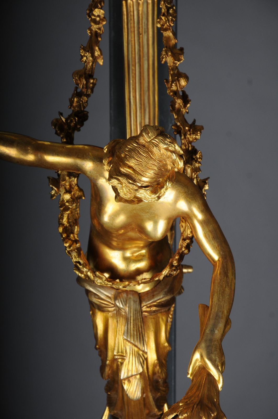 Pair (2) Of Unique French Sconces, Gilt Bronze, Paris, 20th Century photo Lighting