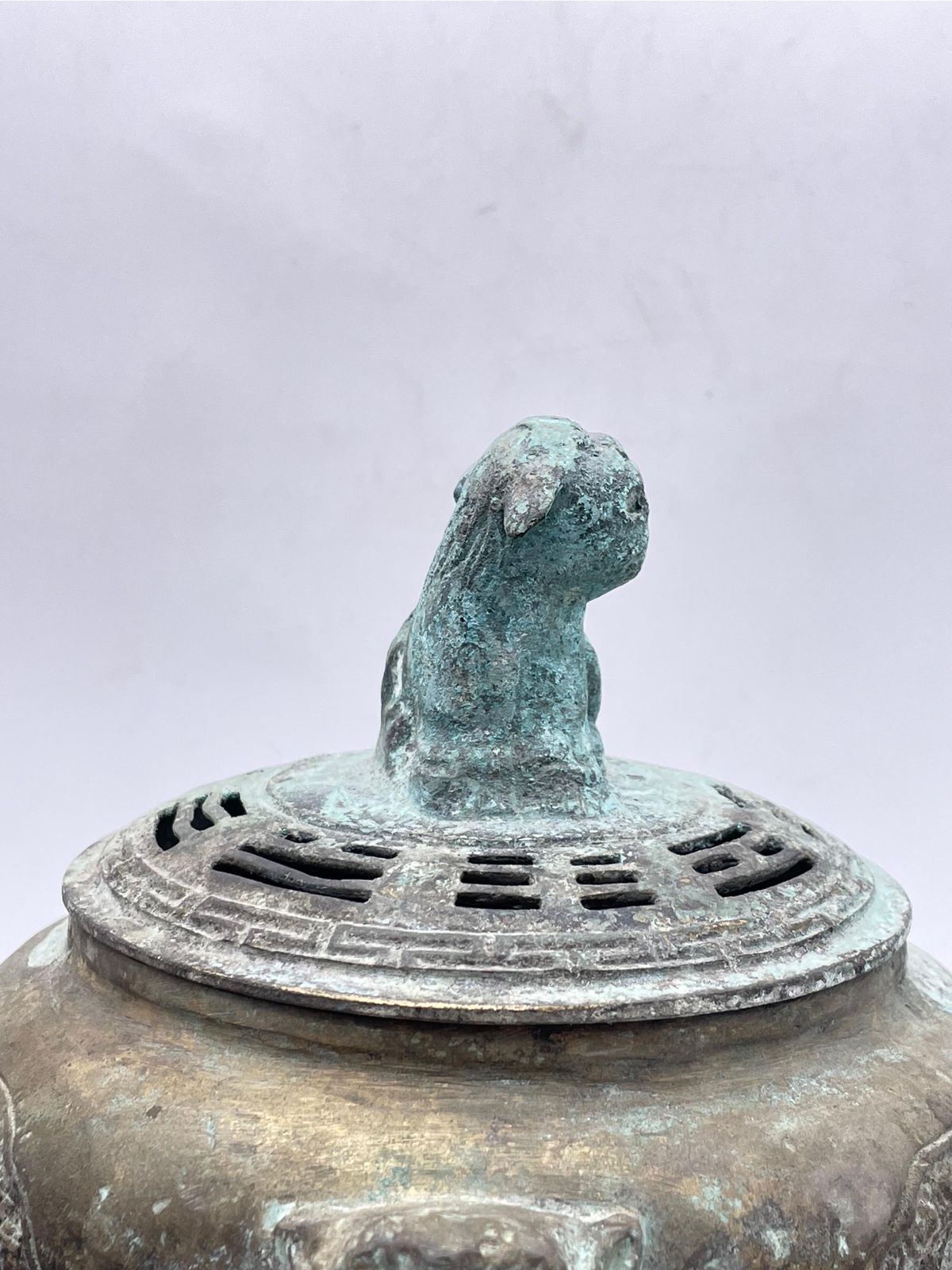 Antique China Bronze Incense Burner photo 1027.0
