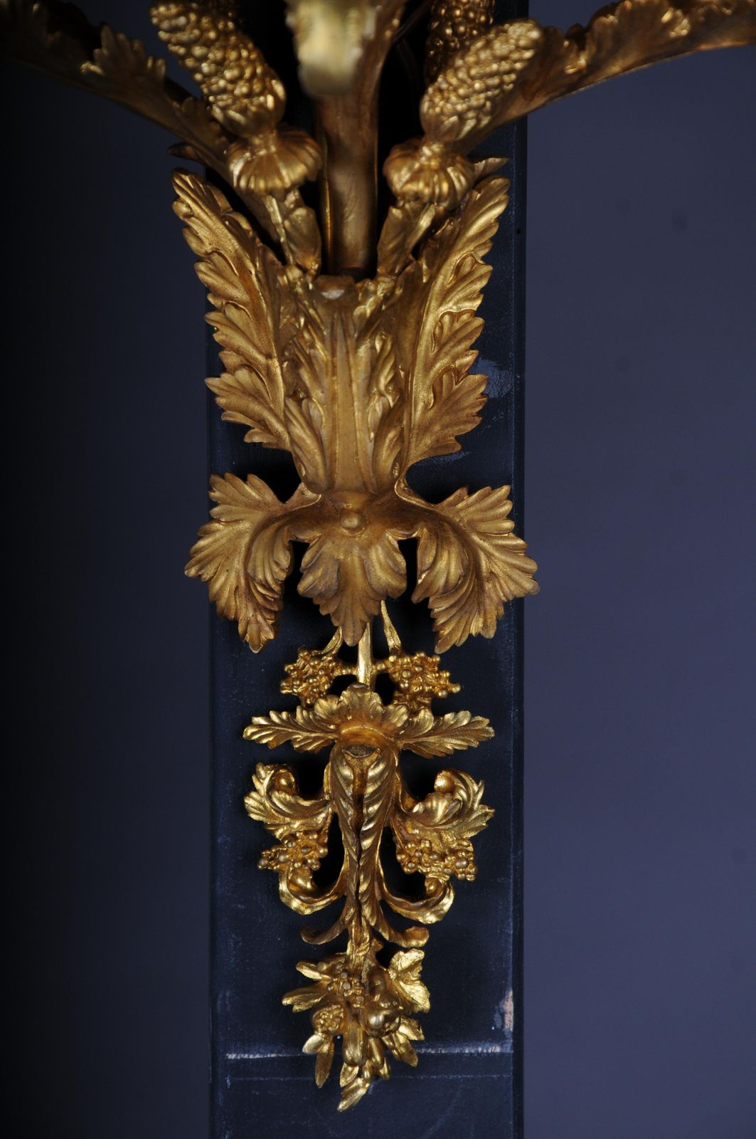 Pair Of (2) Bronze Magnificent Sconces, Gilded In Louis XV photo 6034.0