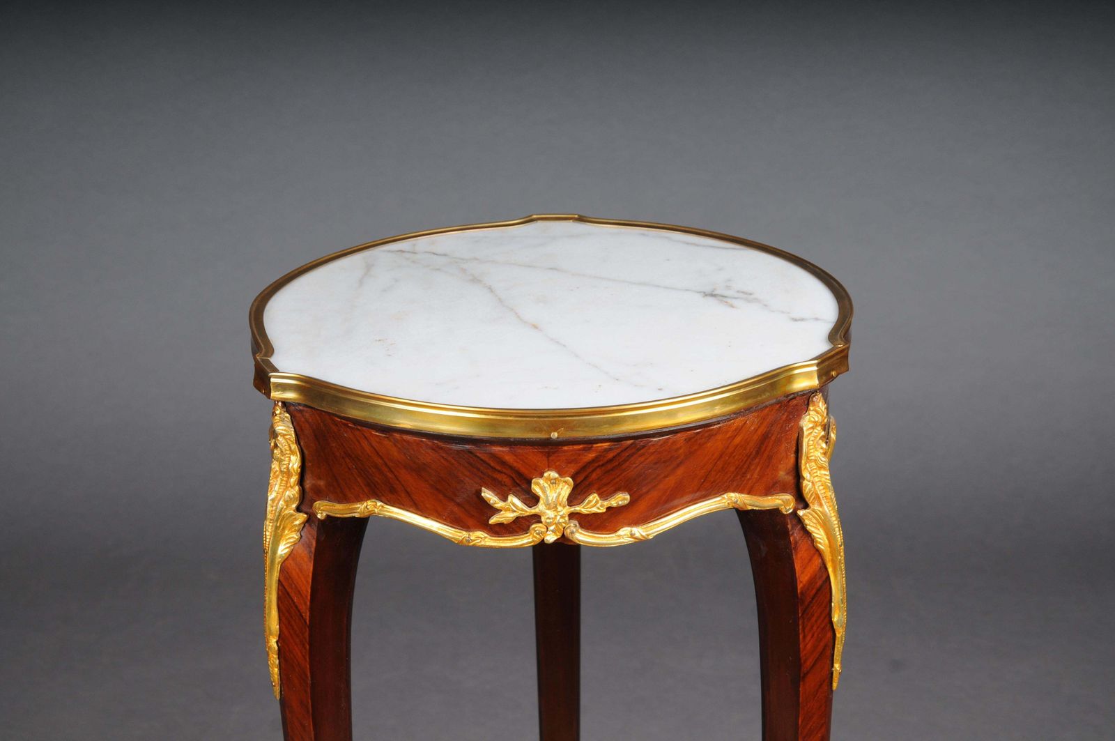 20th Century French Salon Side Table In Louis XV After F. Linke, Beech photo Furniture