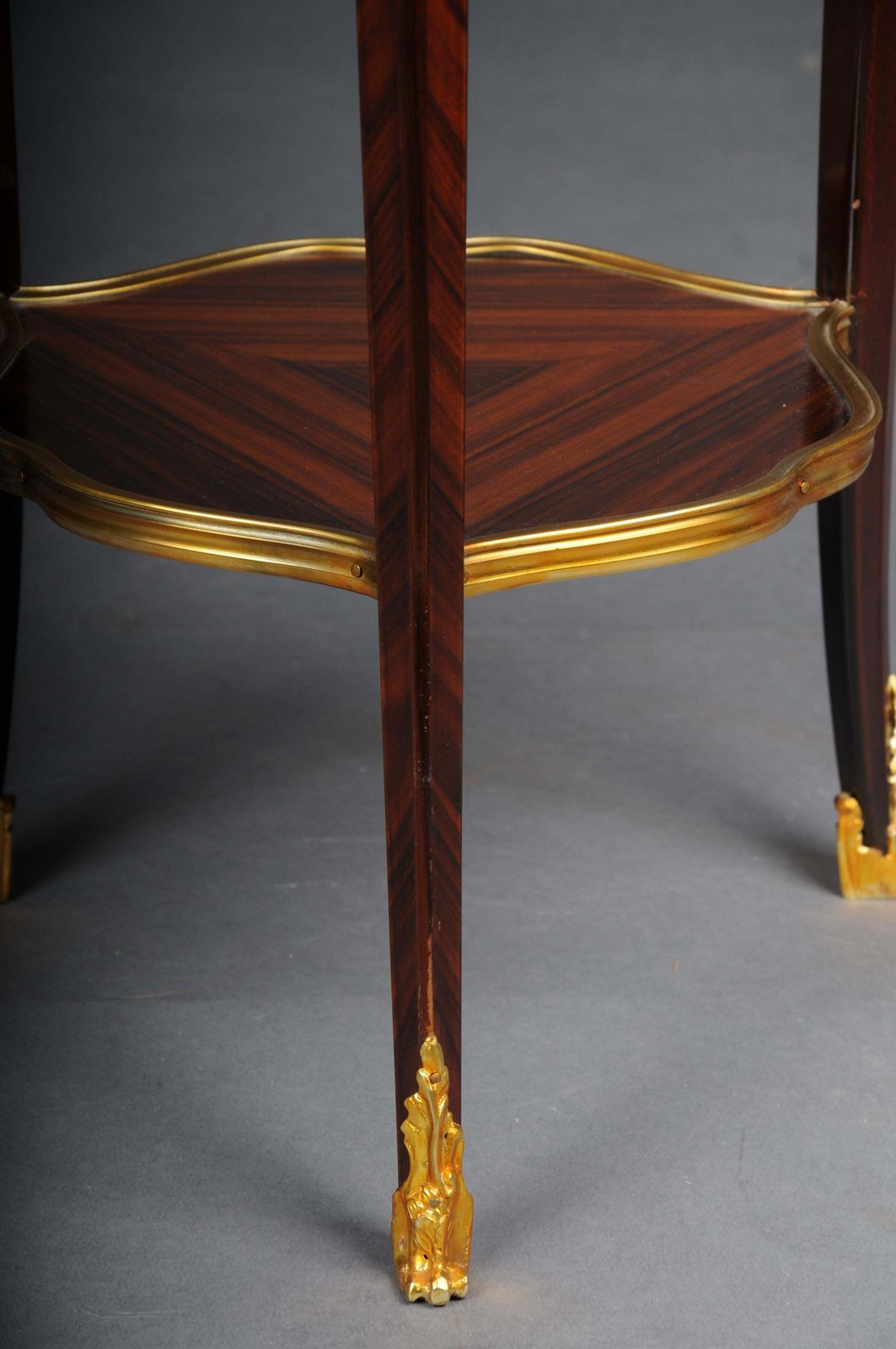 20th Century French Salon Side Table In Louis XV After F. Linke, Beech photo vintage