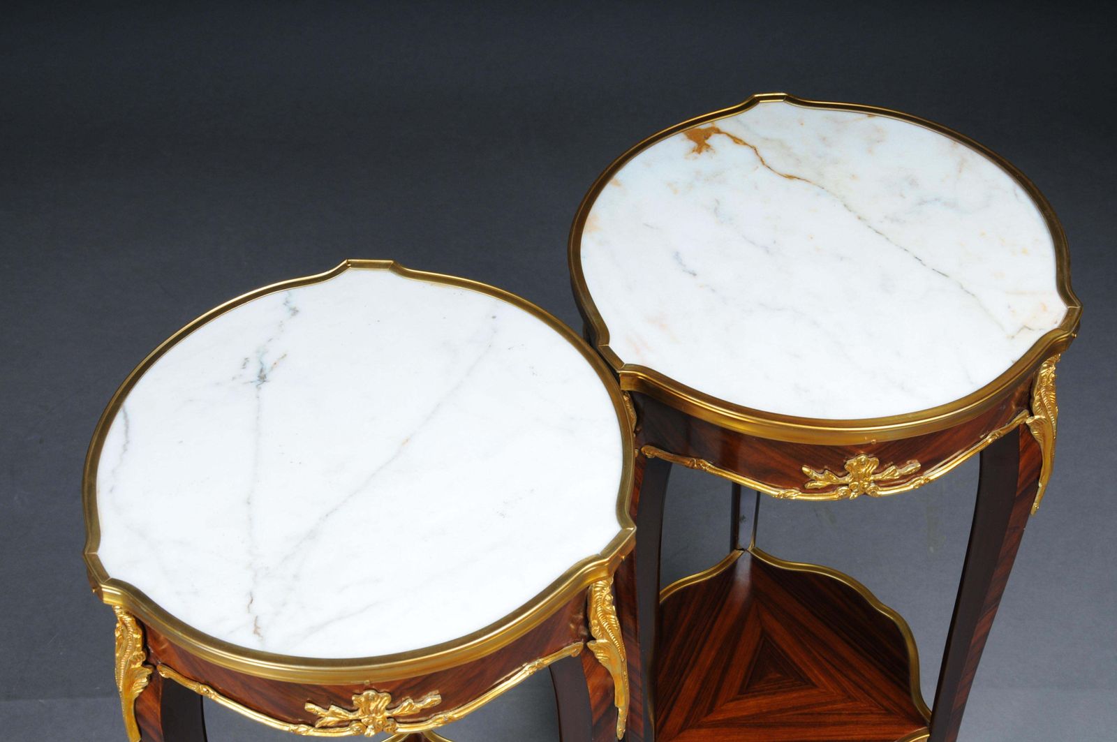 1667.0 20th Century French Salon Side Table In Louis XV After F. Linke, Beech photo