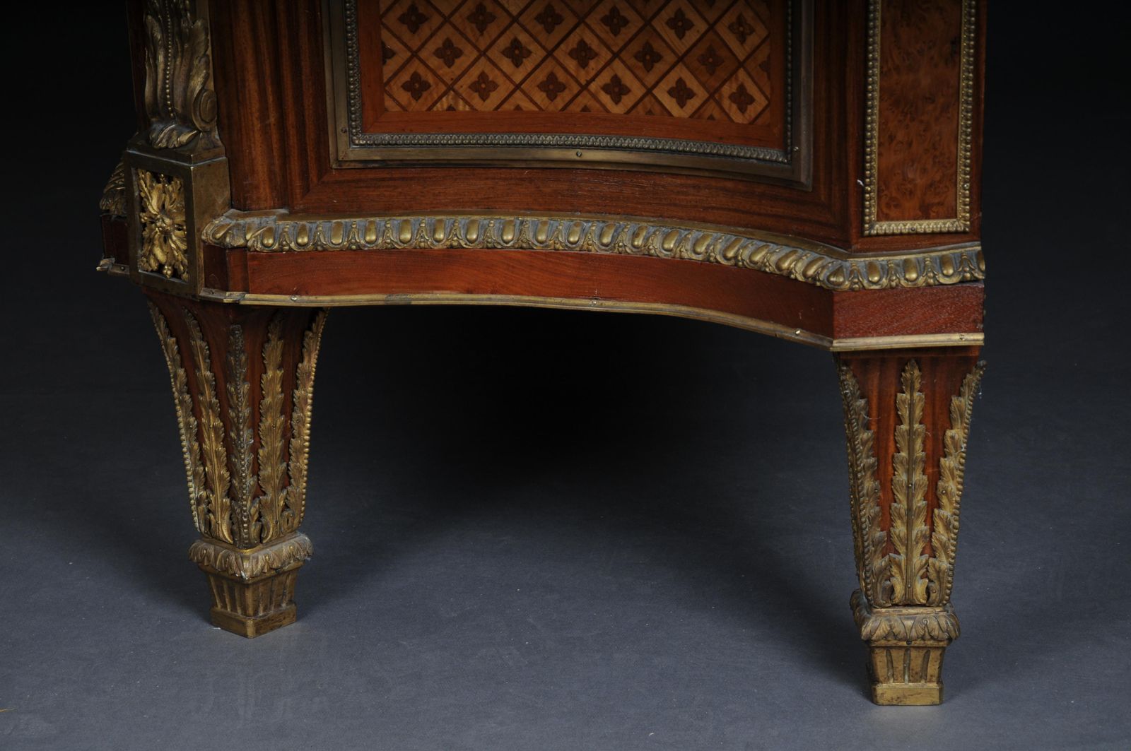Furniture Royal Dresser After J. H. Riesener, Paris From 1880, Gilded Bronze, Napoleon III photo