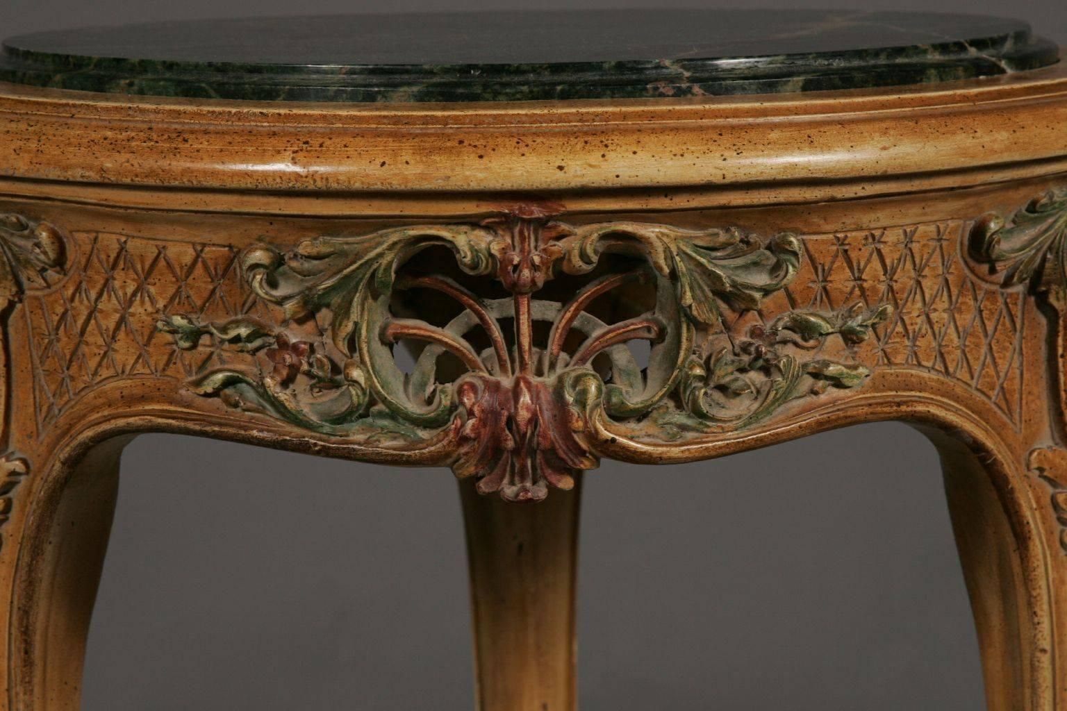 20th Century Louis XV Style French Occasional Side Table photo Furniture