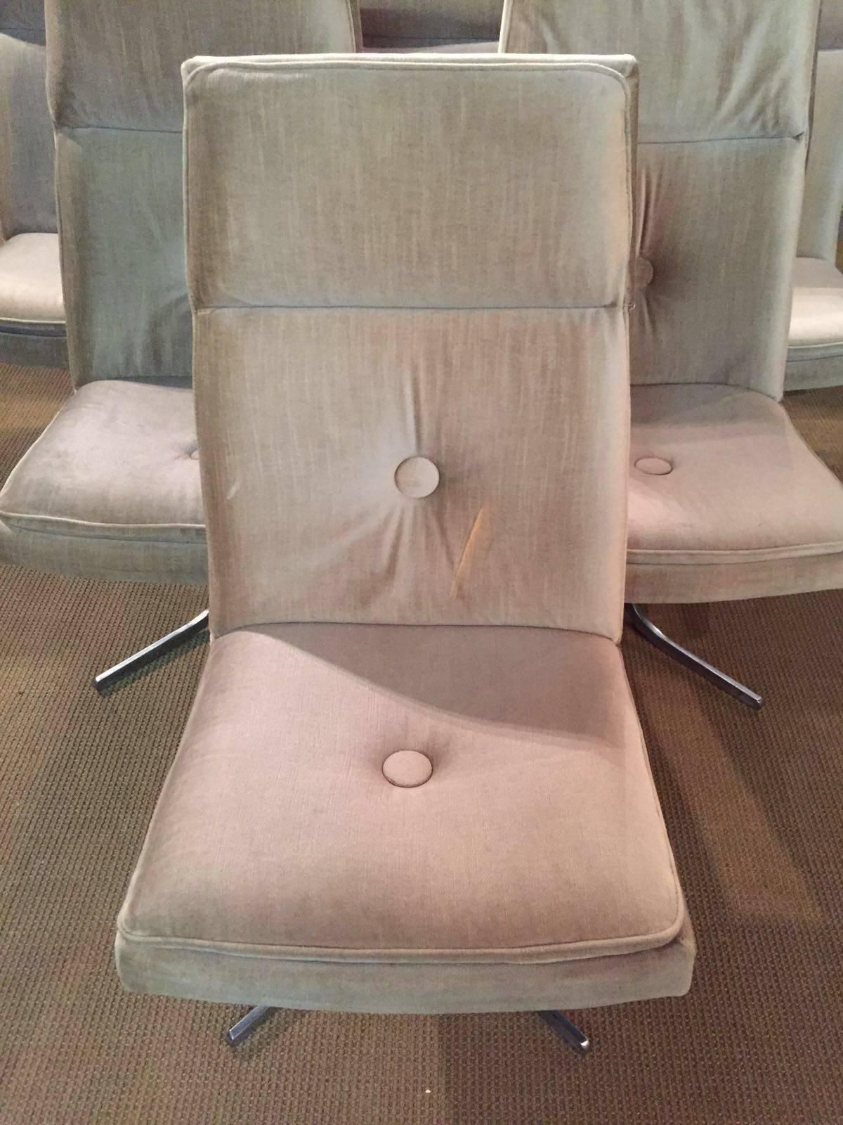 Ten Lounge Chairs Seventies Bauhaus, Germany, 1970s photo Furniture