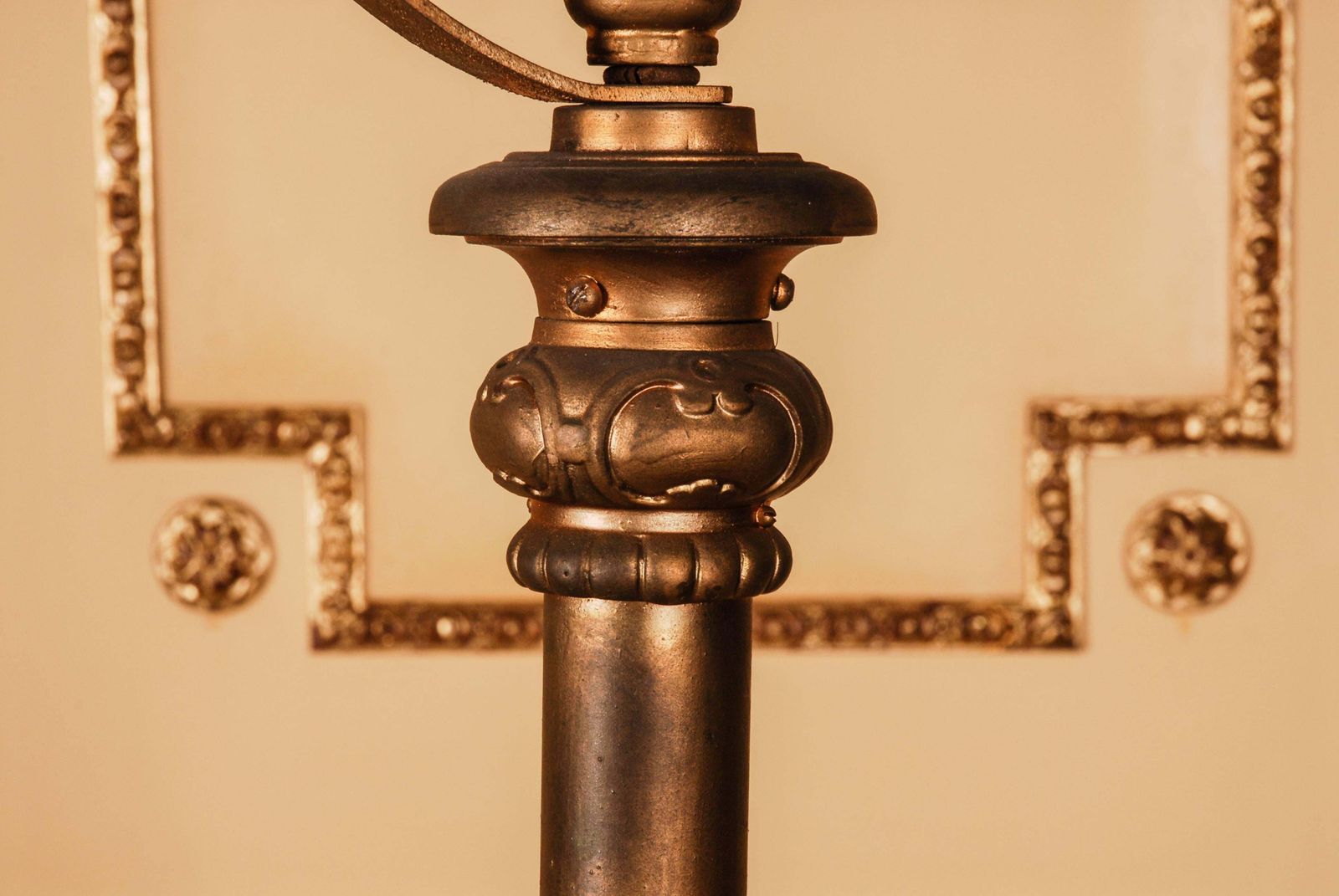 19th Century Napoleon III Museale Floor Lamp Petroleum Lamp photo Lighting
