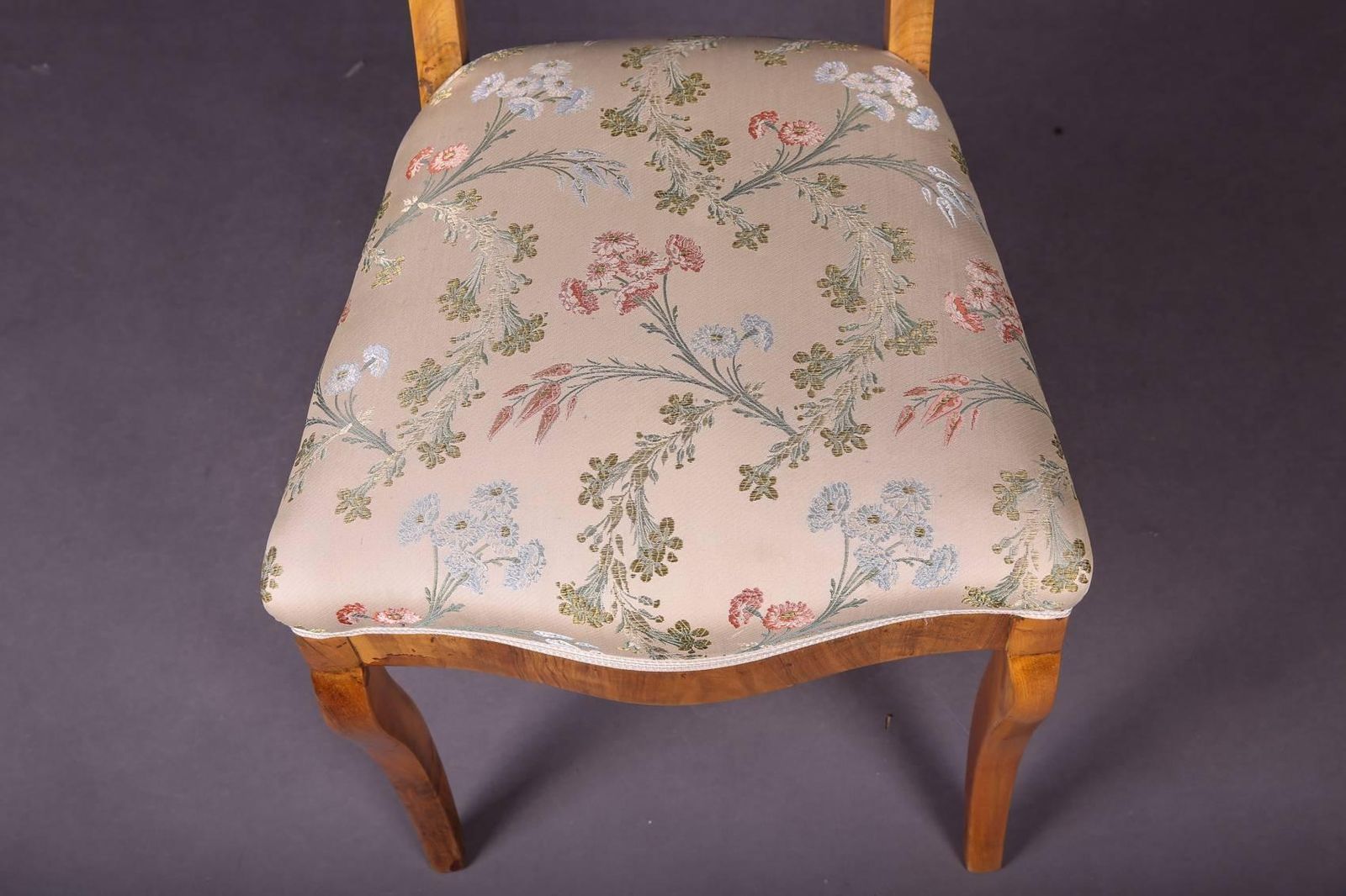 Early 19th Century Three Biedermeier Curved Legs Set Of Chairs photo buy