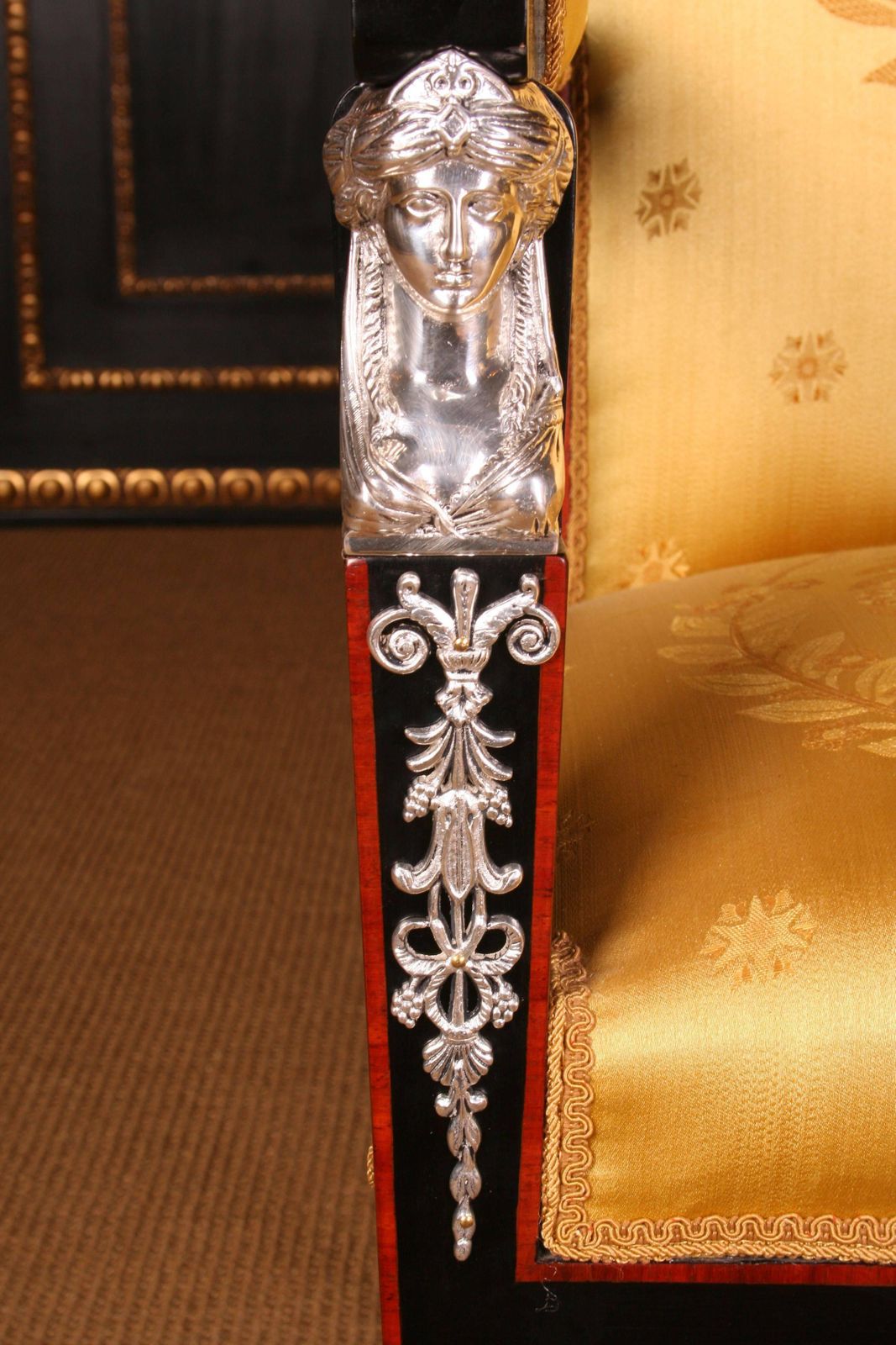 20th Century Empire Style French Garniture Living Room Sets photo Furniture