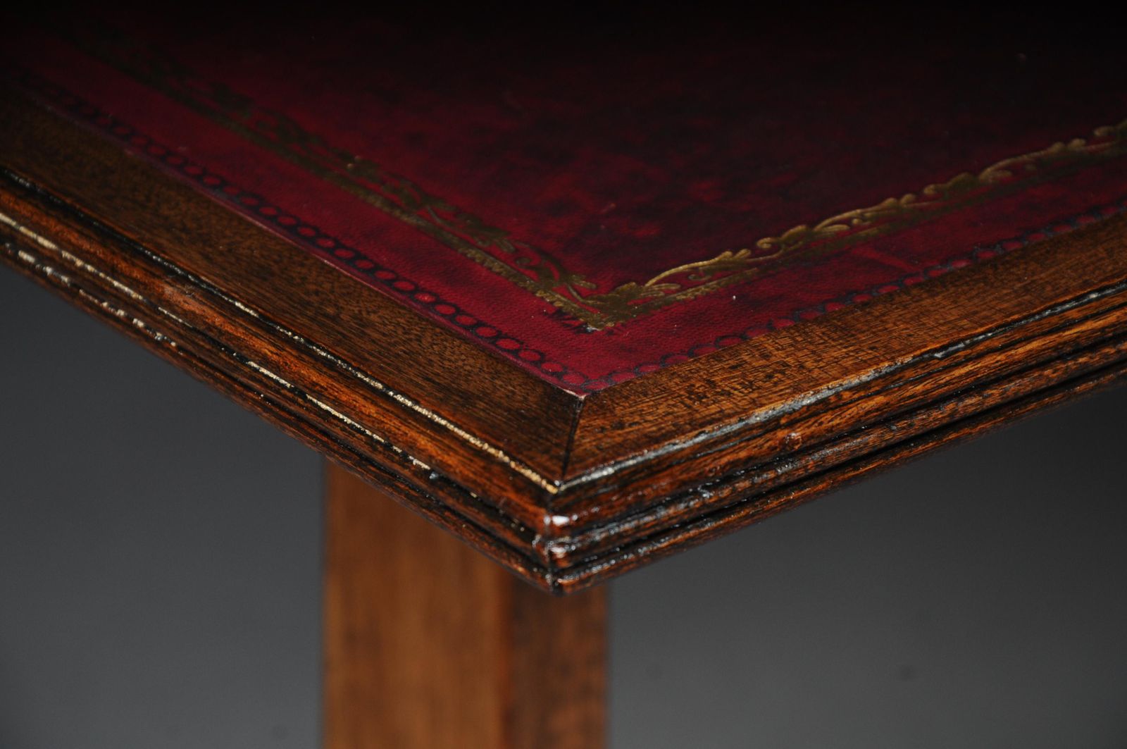 English Coffee Table Chesterfield Table Around 1900 photo vintage