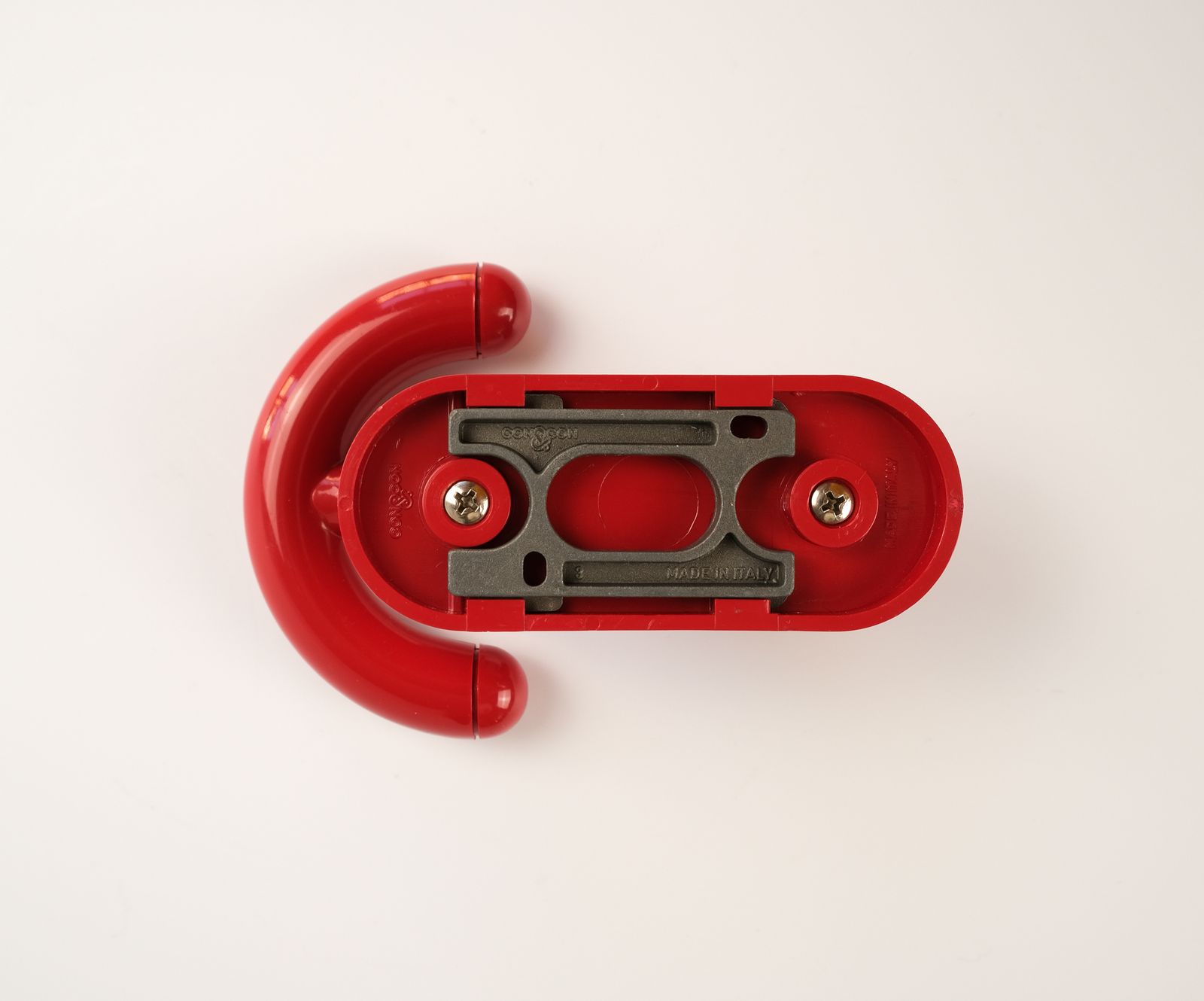 photo for sale Pair Of Luigi Caramella "Arco" Coat Hooks / Rack For Con&Con, Italy 1970s
