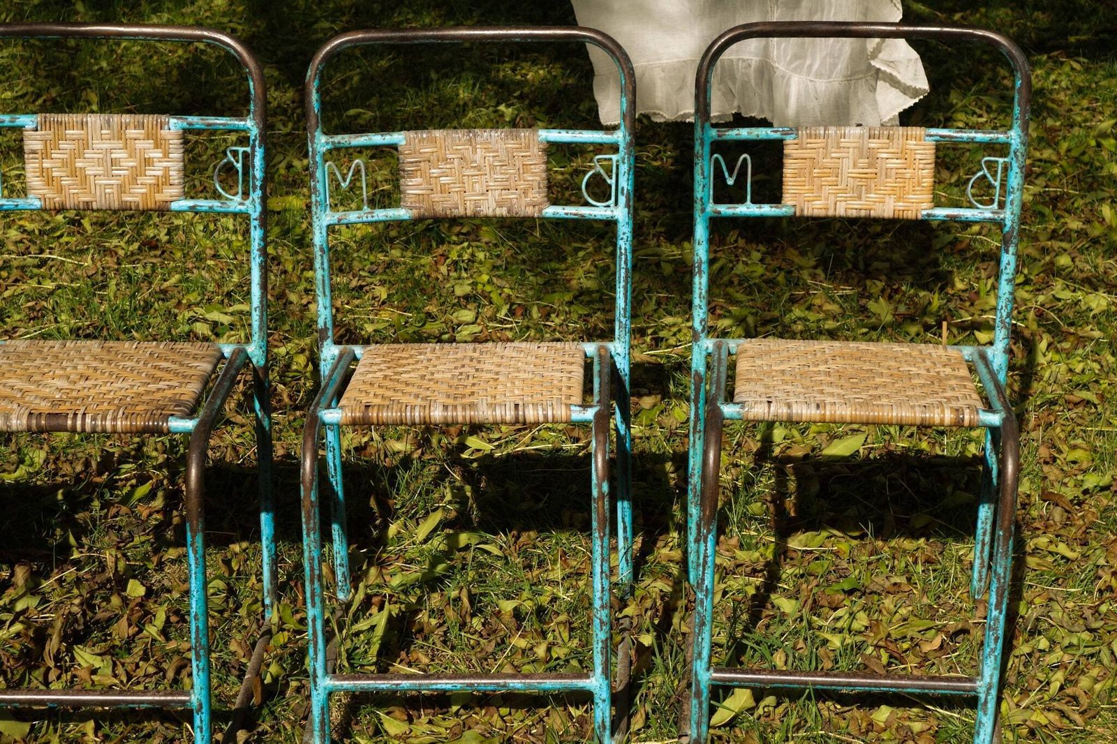 Vintage Tolix Style Industrial Chairs   Outdoor Garden Decoration photo for sale