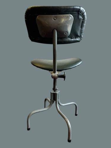 C1930’s Industrial Machinist Chair photo furniture