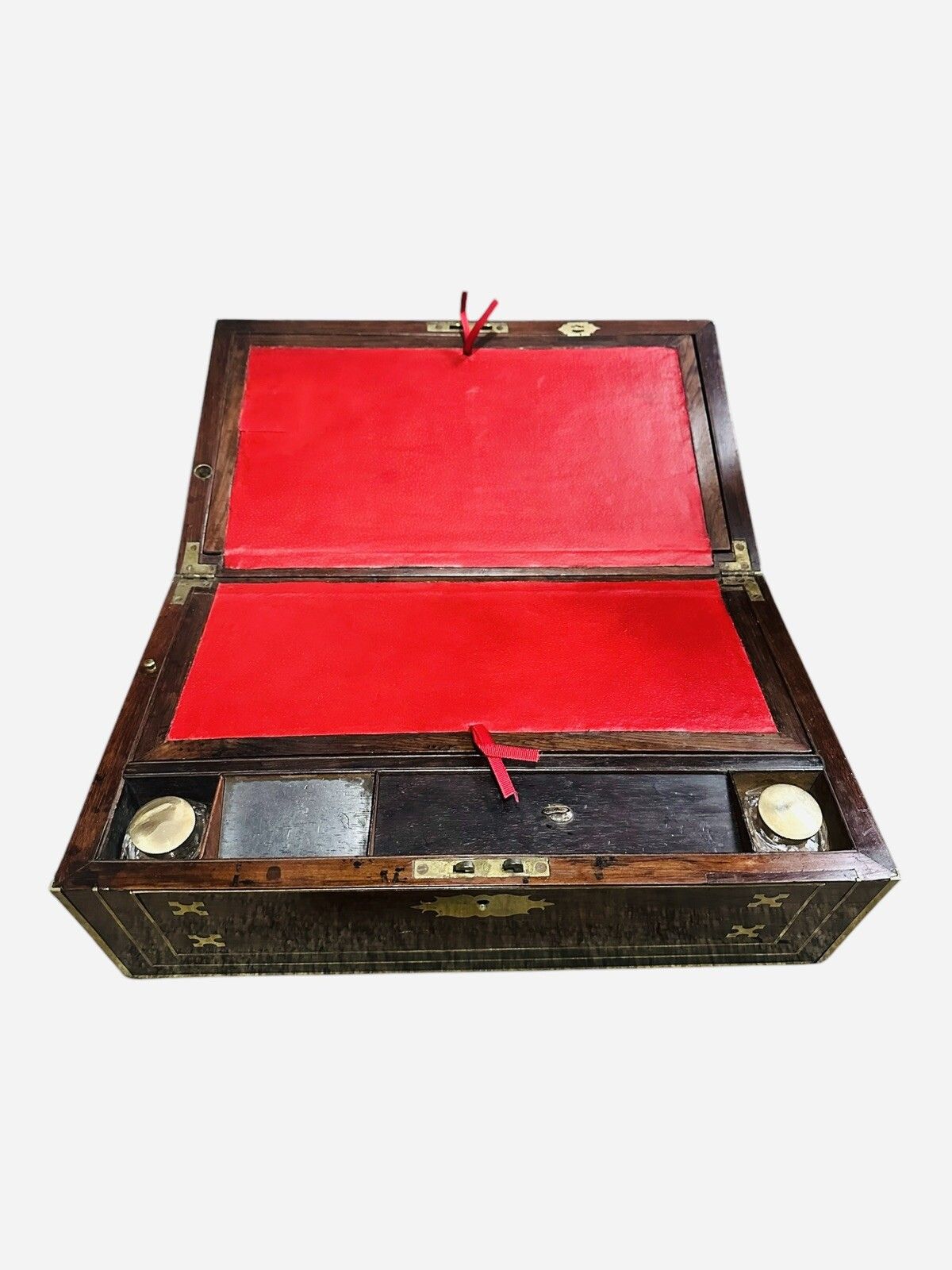 Superb Large Regency Writing Slope Box Campaign 1830 photo buy