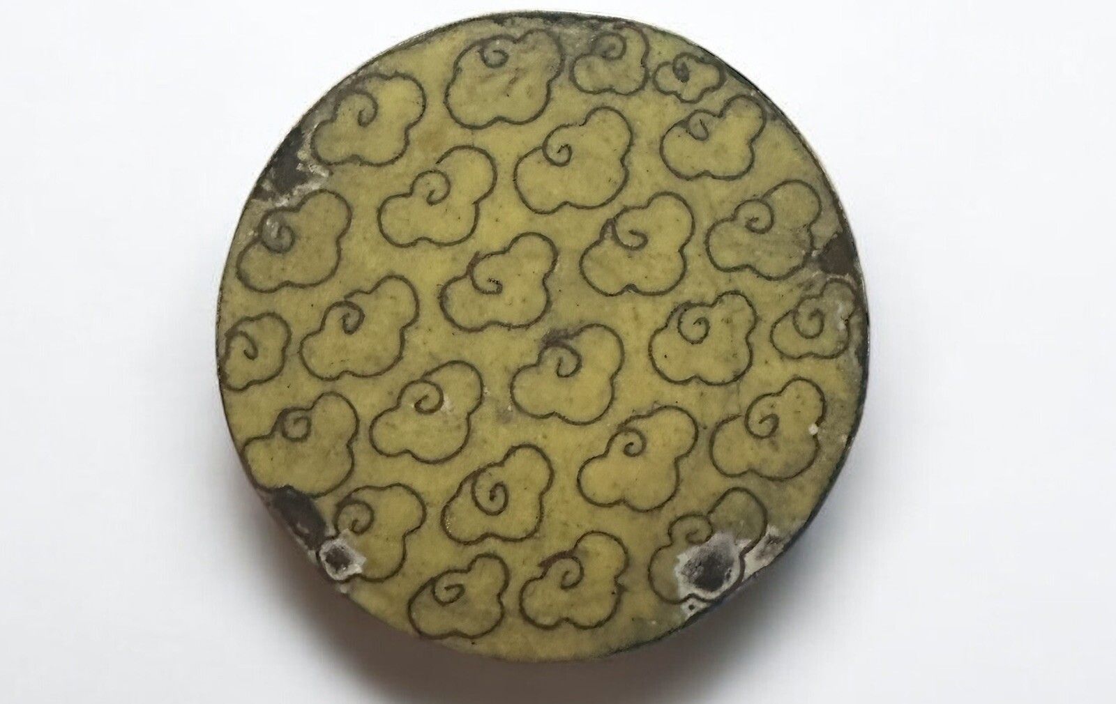 Oriental  Cloisonné On Paktong Enamel Brush Pot 19th Century Height 12cm photo buy