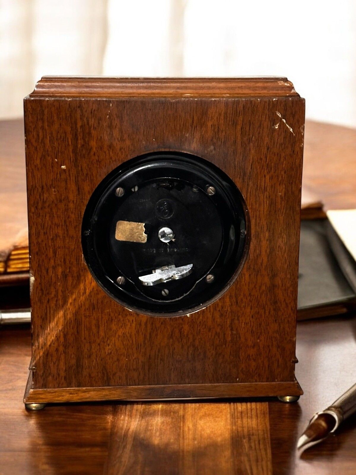 Vintage Elliott London 8 Day Mantel Clock – Oak Cased Clock S  Superb Quality photo Home Decor