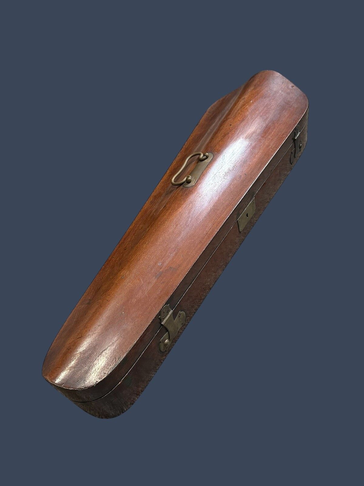Stunning Victorian Antique Hardwood Violin Case photo furniture