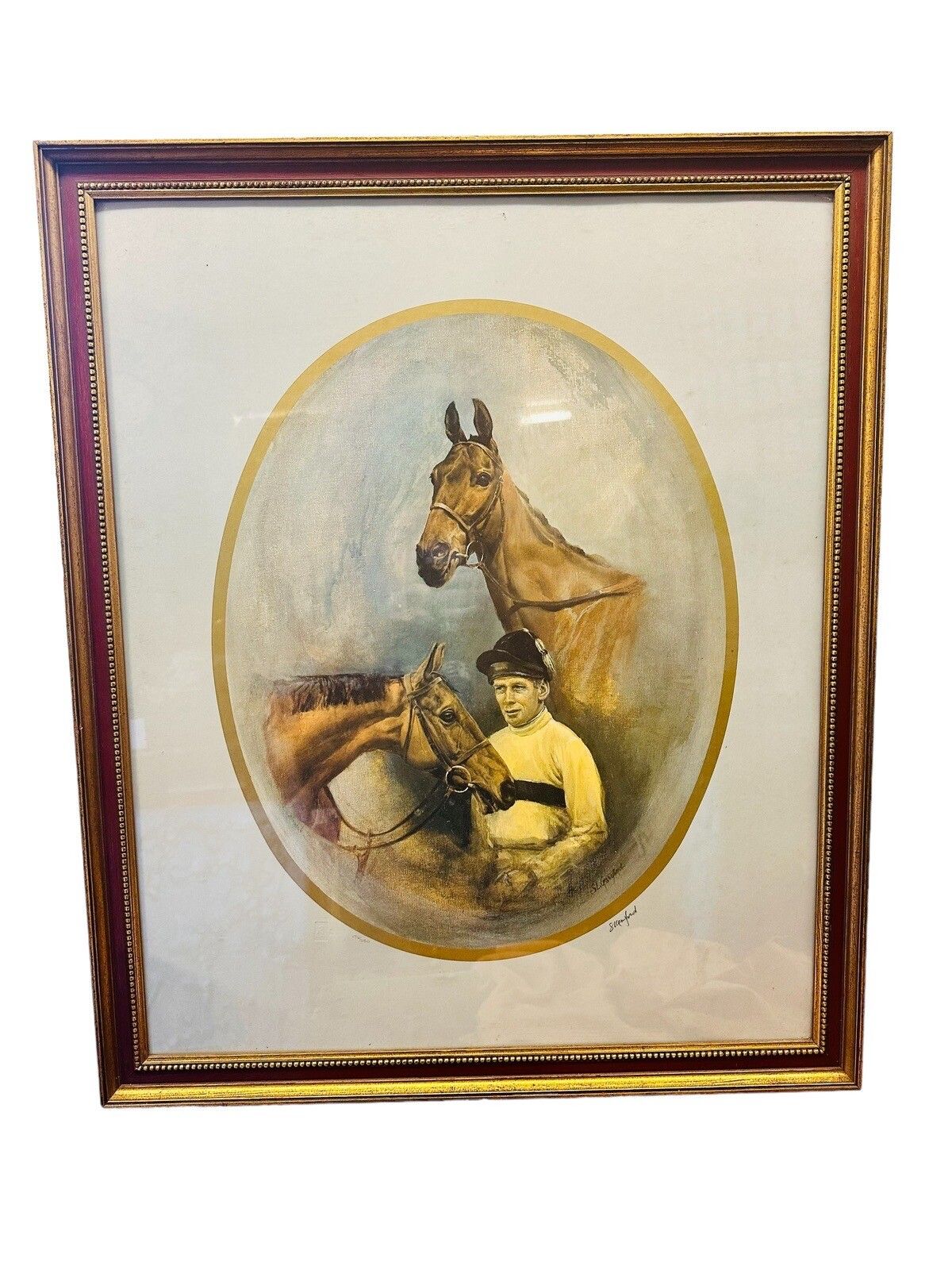 Susan Crawford (20th/21st Century) Studies Of Pat Taaffe And 'Arkle' Signed, photo furniture