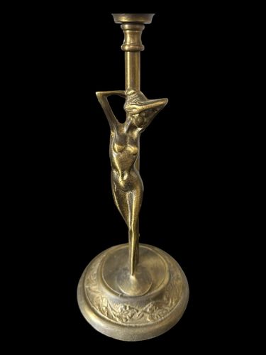 photo furniture Beautiful Art Deco Style Lady Lamp Boudoir Bedside Lamp With Shade