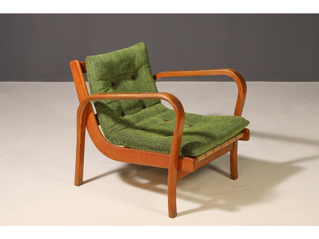 Iconic Armchair | Karel Koželka & Antonín Kropáček, 1950s photo for sale