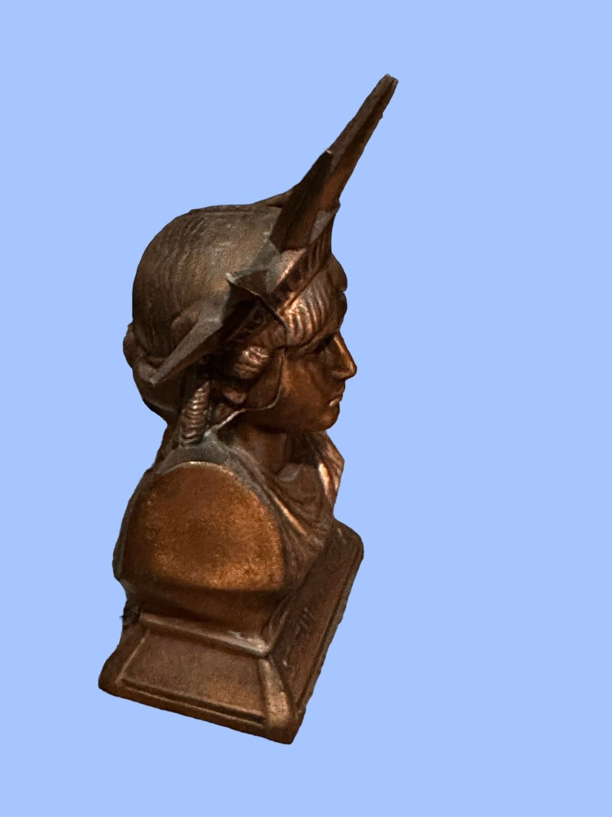 Cast Iron Bank, Statue Of Liberty Bust, Lberty State Bank photo furniture