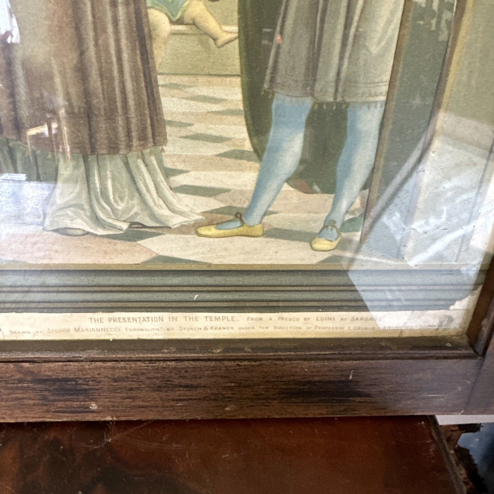 Bernardino Luini Circumcision Of Jesus In The Temple Antique Arundel Society photo for sale