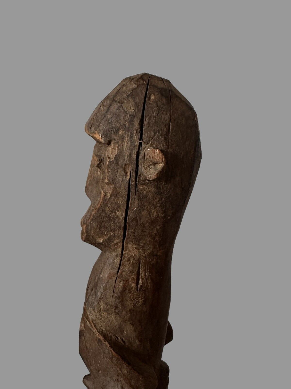 Antique Wooden Primitive Tribal Figure photo Home Decor