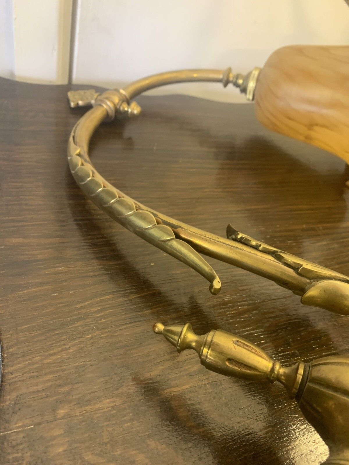 photo for sale Exquisite Antique Art Nouveau Top Quality Wall Lights Goose Neck Gorgeous ￼