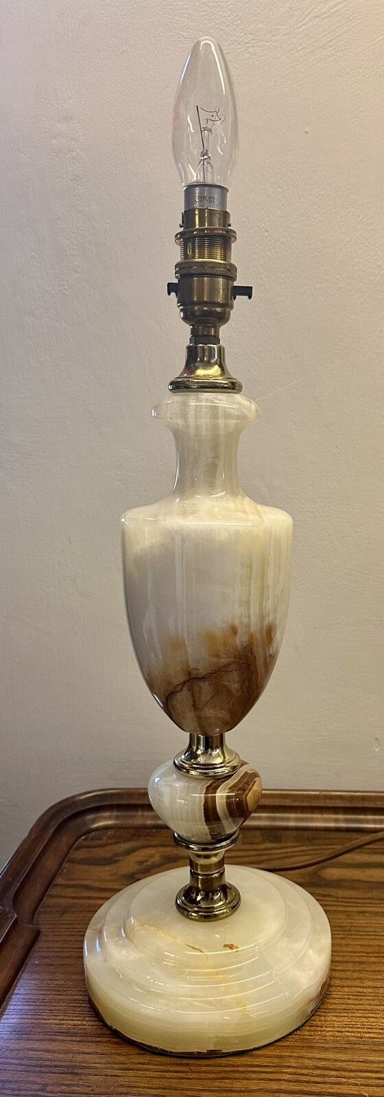 Mid Century Hollywood Onyx Marble Lamp  Italian Top Quality photo furniture