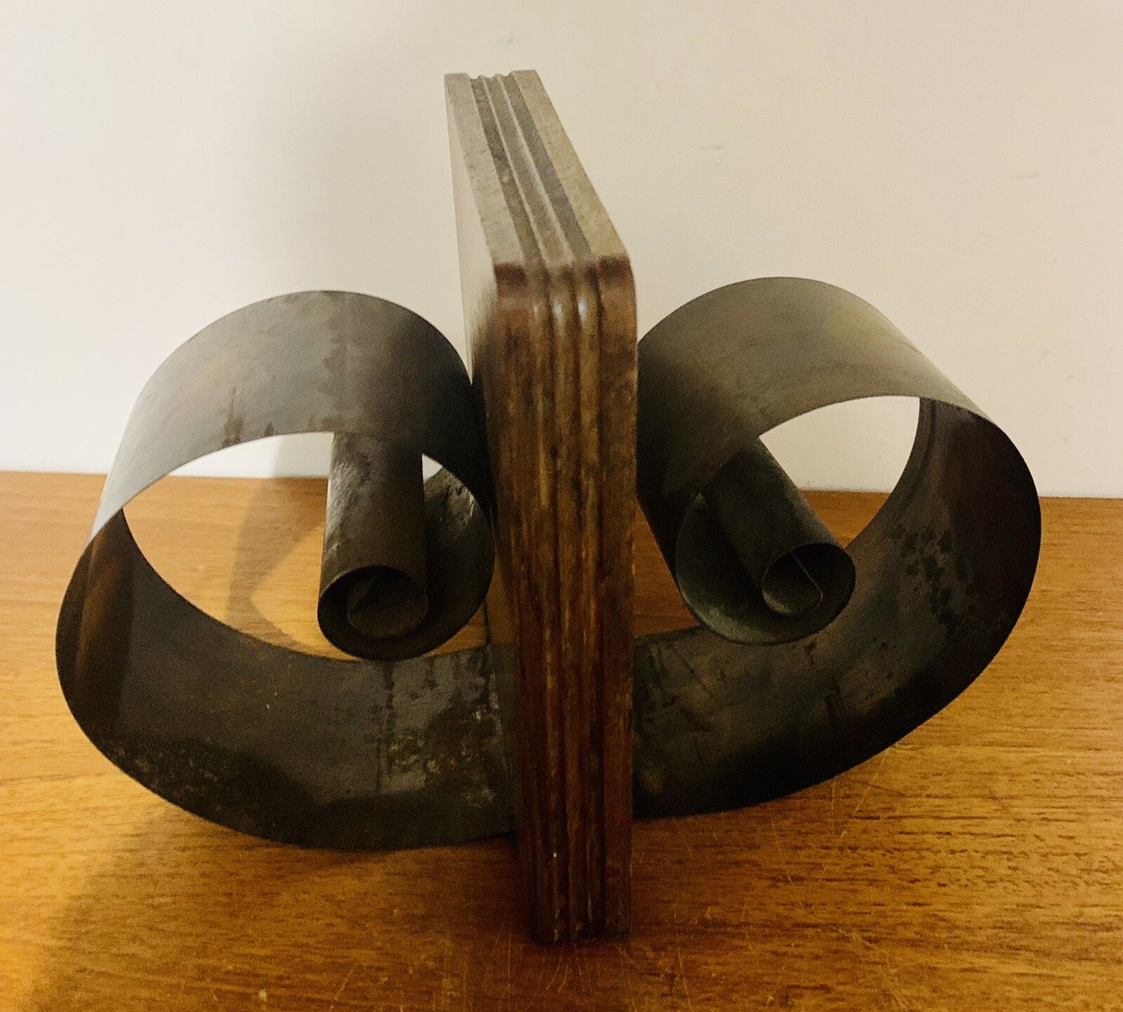Superb Revere Company Art Deco Bookend Designed By Fred D. Farr photo 125.0