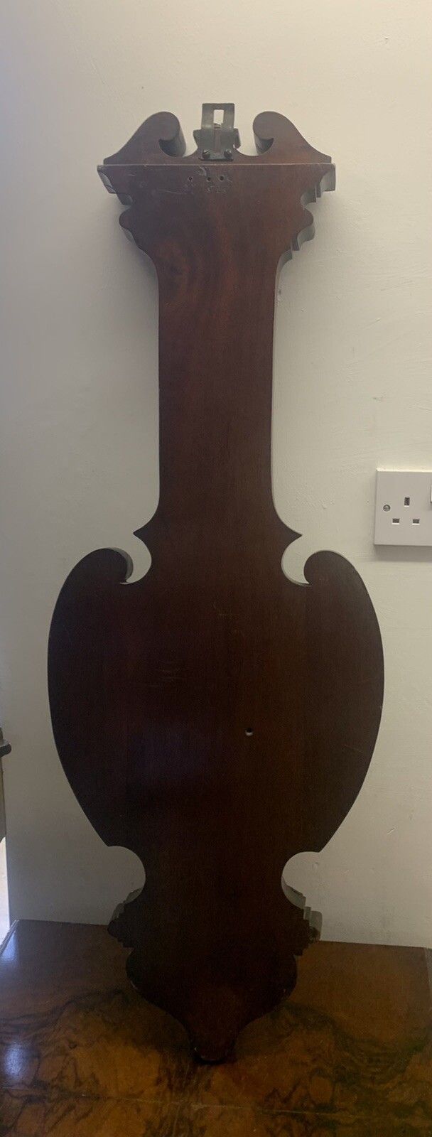 photo for sale Antique 19th Century Frank J Gould Birmingham Magnificent Carved Barometer  95cm