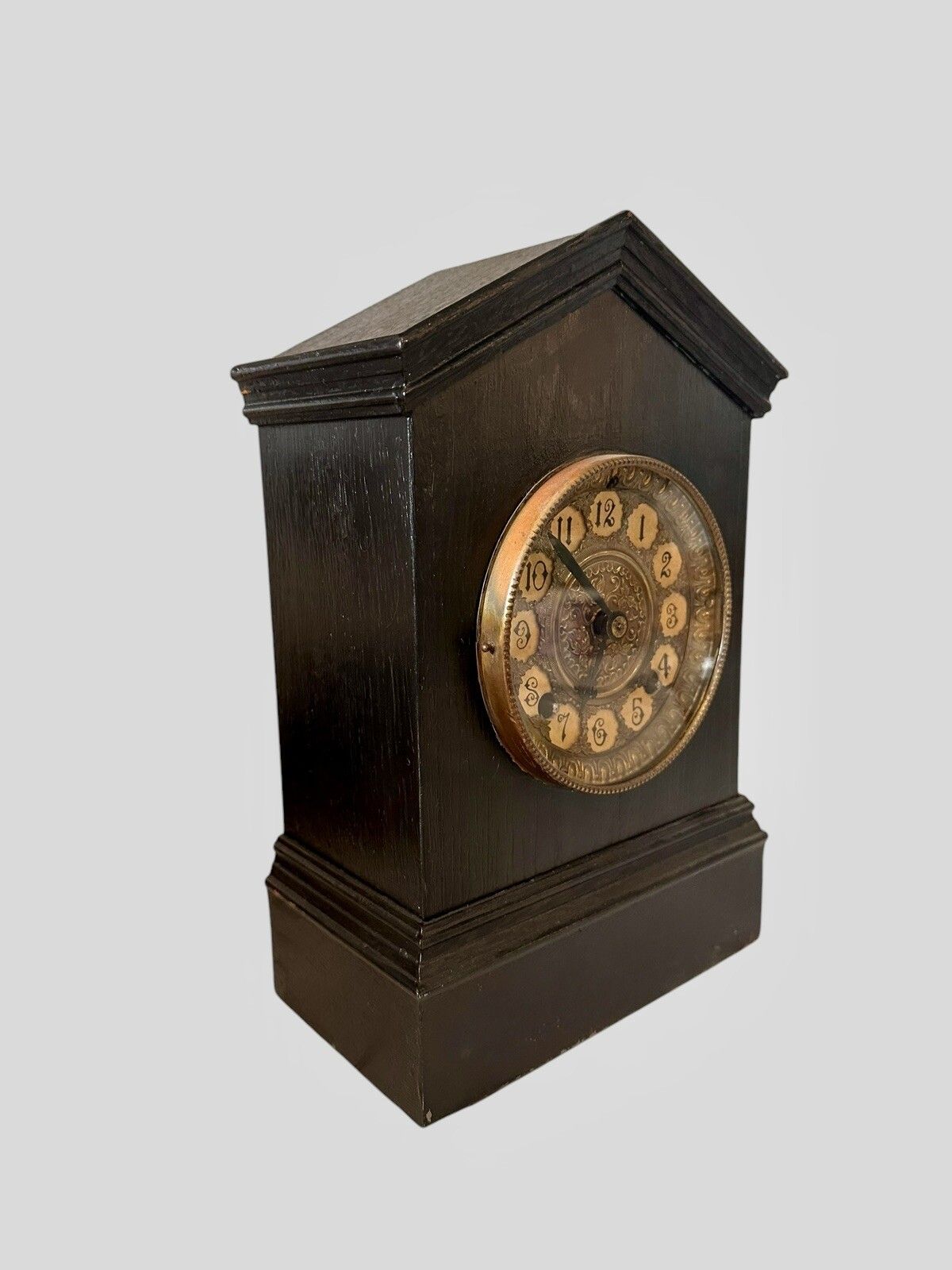 Rare 1881 Antique USA Wml Gilbert Bell Chime Mantle Parlour Cabinet Clock photo furniture
