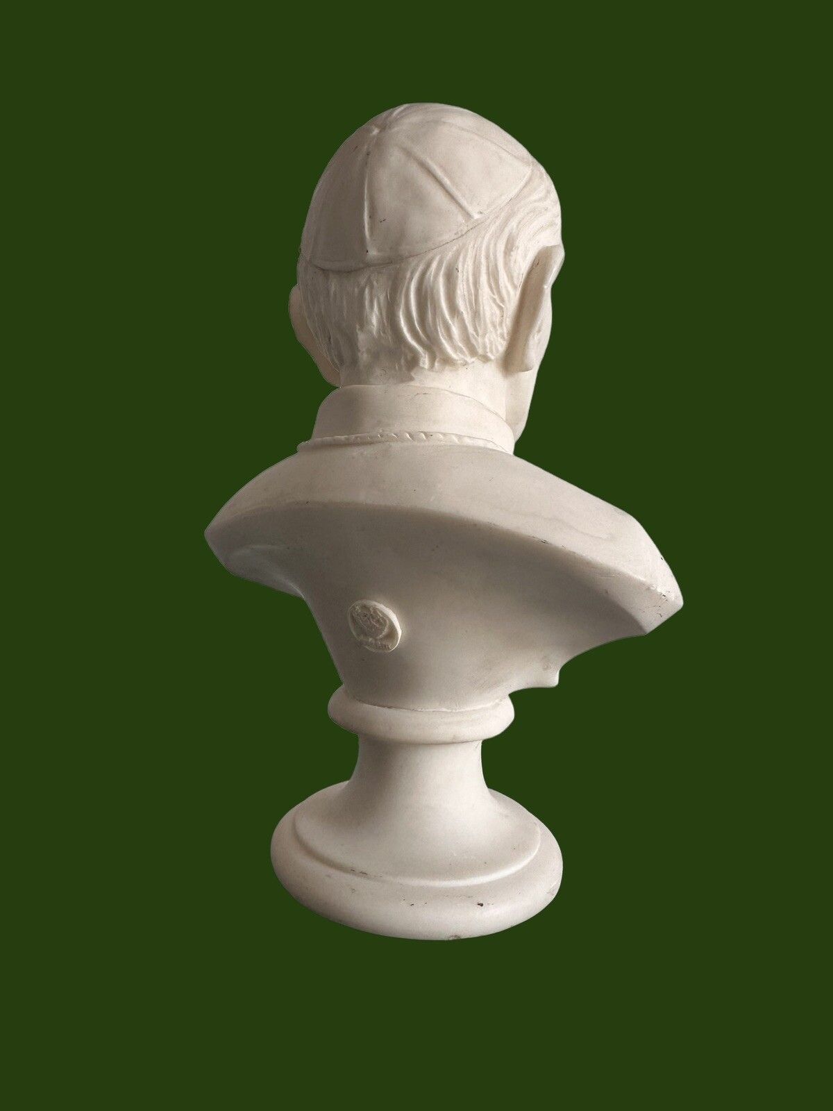 Pope John Paul II Bust, 9” Signed photo for sale