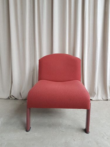 Vtg Late Mid Century Modernist Studio Lounge Chair Scandi Retro Post Modern R765 photo vintage