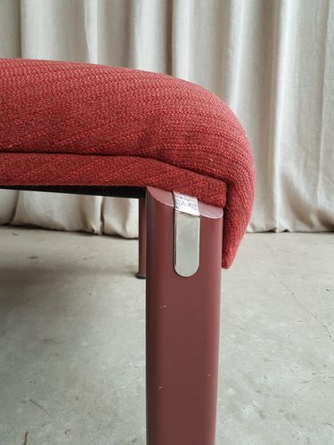 189.75 Vtg Late Mid Century Modernist Studio Lounge Chair Scandi Retro Post Modern R765 photo