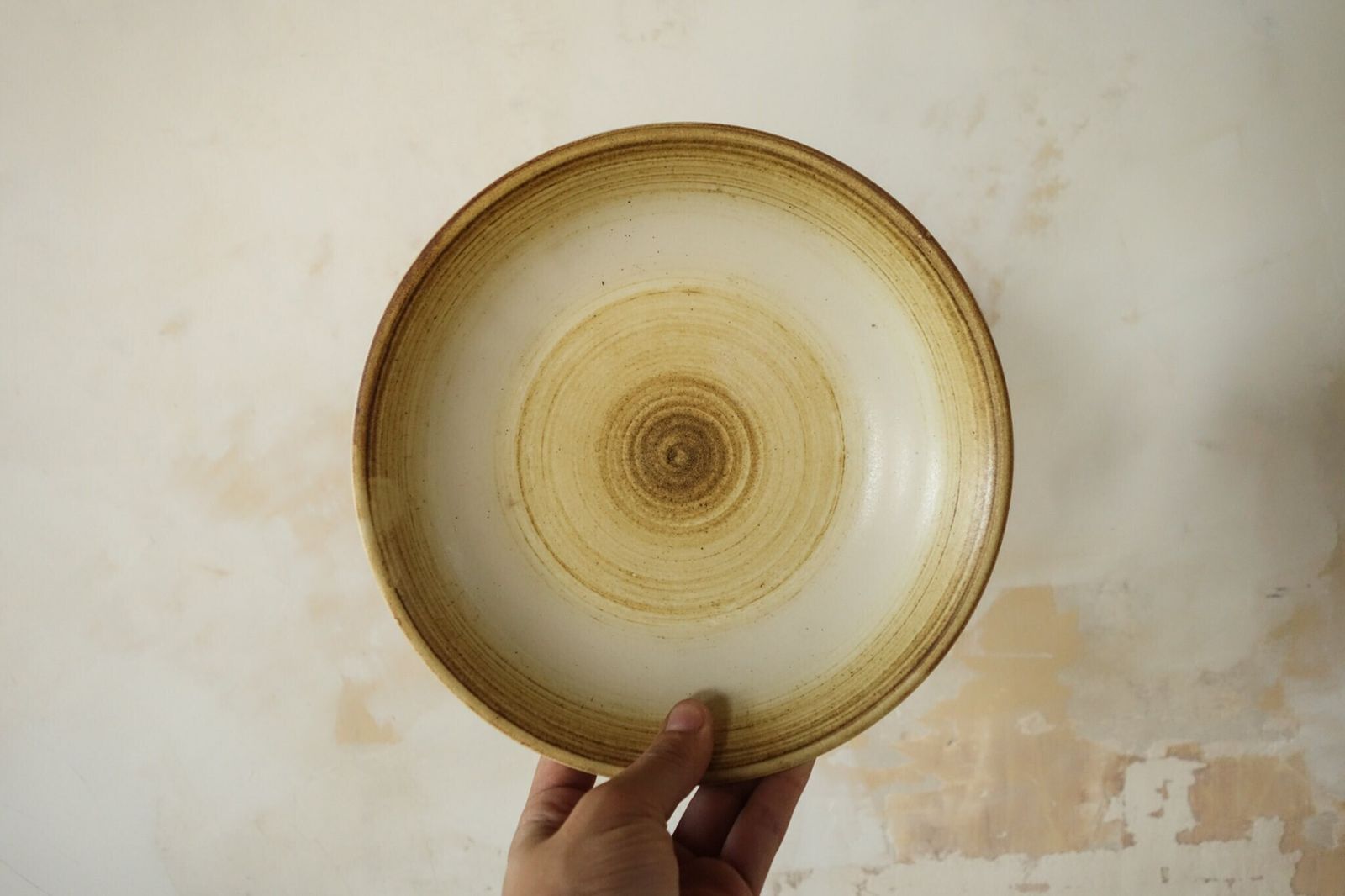 Vintage French Ceramic Hollow Plates. photo for sale