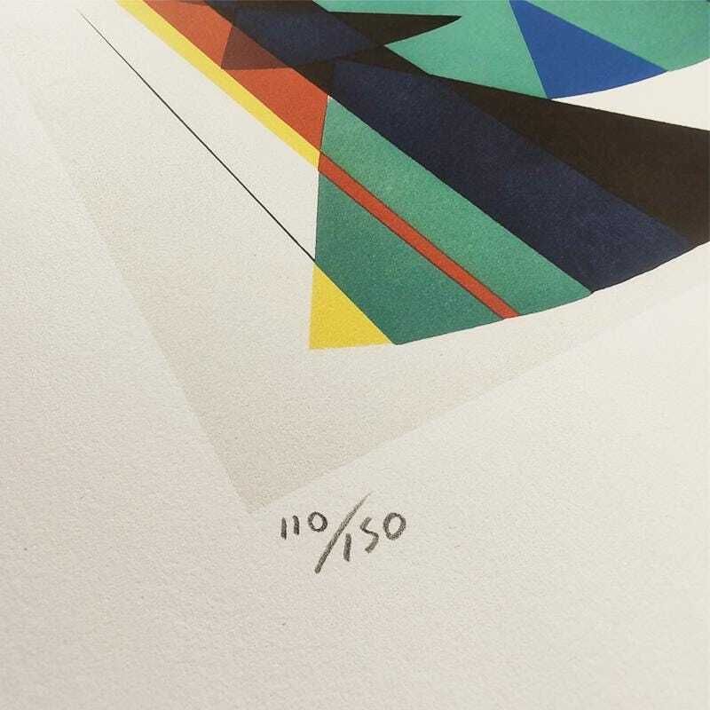 1970s Man Ray Limited Edition Lithograph. Author's Signature And Numbered In Pencil. photo Art