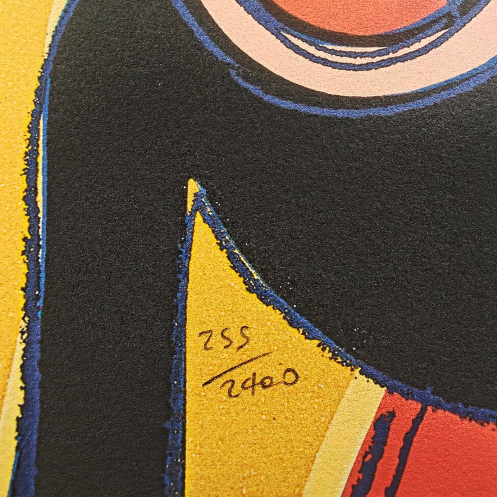 1980s Andy Warhol "Mickey Mouse" Limited Edition Lithograph By Cmoa   Carnegie Museum Of Art   Pittsburgh. Numbered In Pencil. photo Art