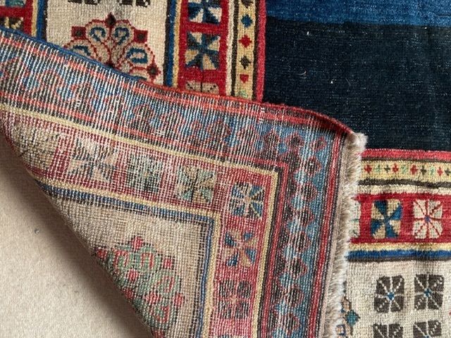 Textiles Antique Caucasian Talish Rug photo