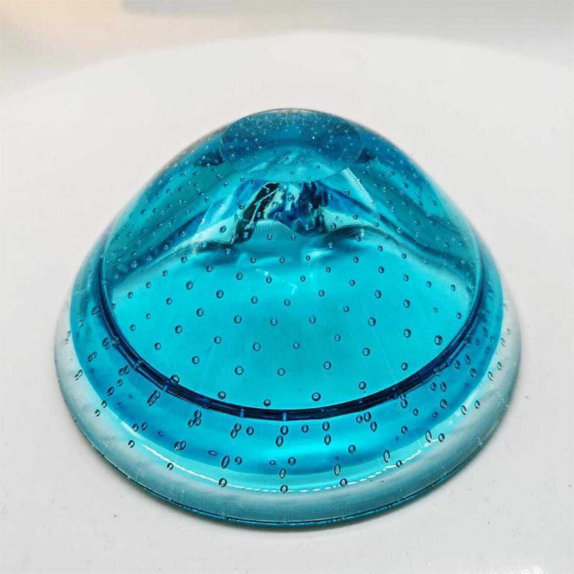 1960s Shell Ashtray Or Catch All In Murano Glass By Flavio Poli For Seguso. Made In Italy. photo vintage