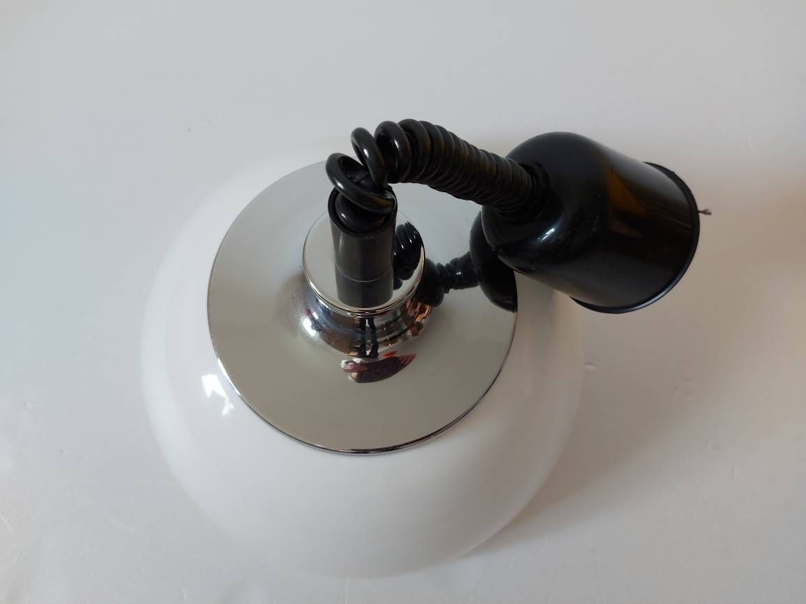 Meblo Guzzini Pendant Light, Mushroom Lamp, Model Faro, Space Age Lamp, Ceiling Lamp, Italian Design, 70's, Mid Century Modern Lamp, Mcm photo Lighting