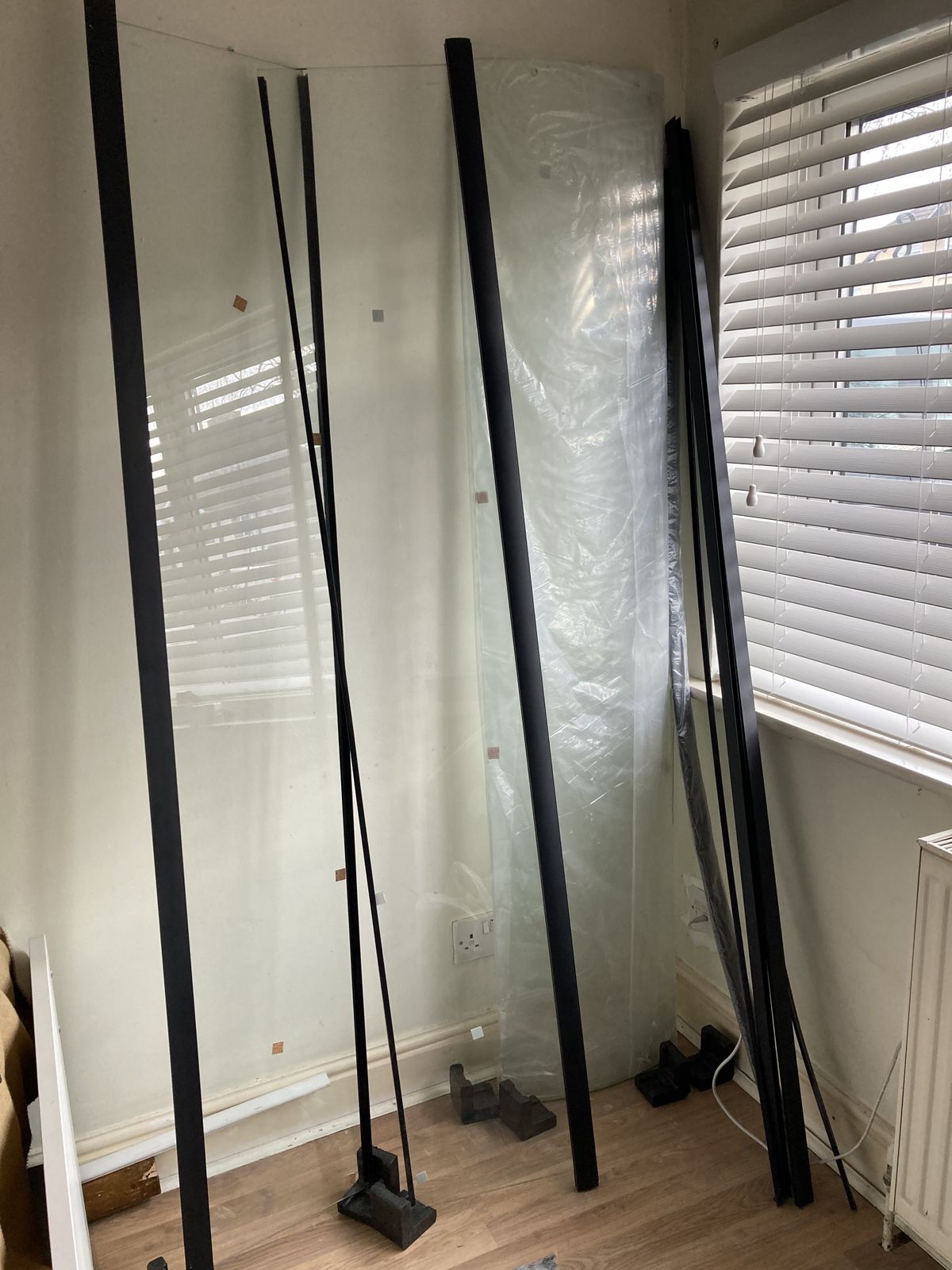 Stylish Black Shower Enclosure photo for sale