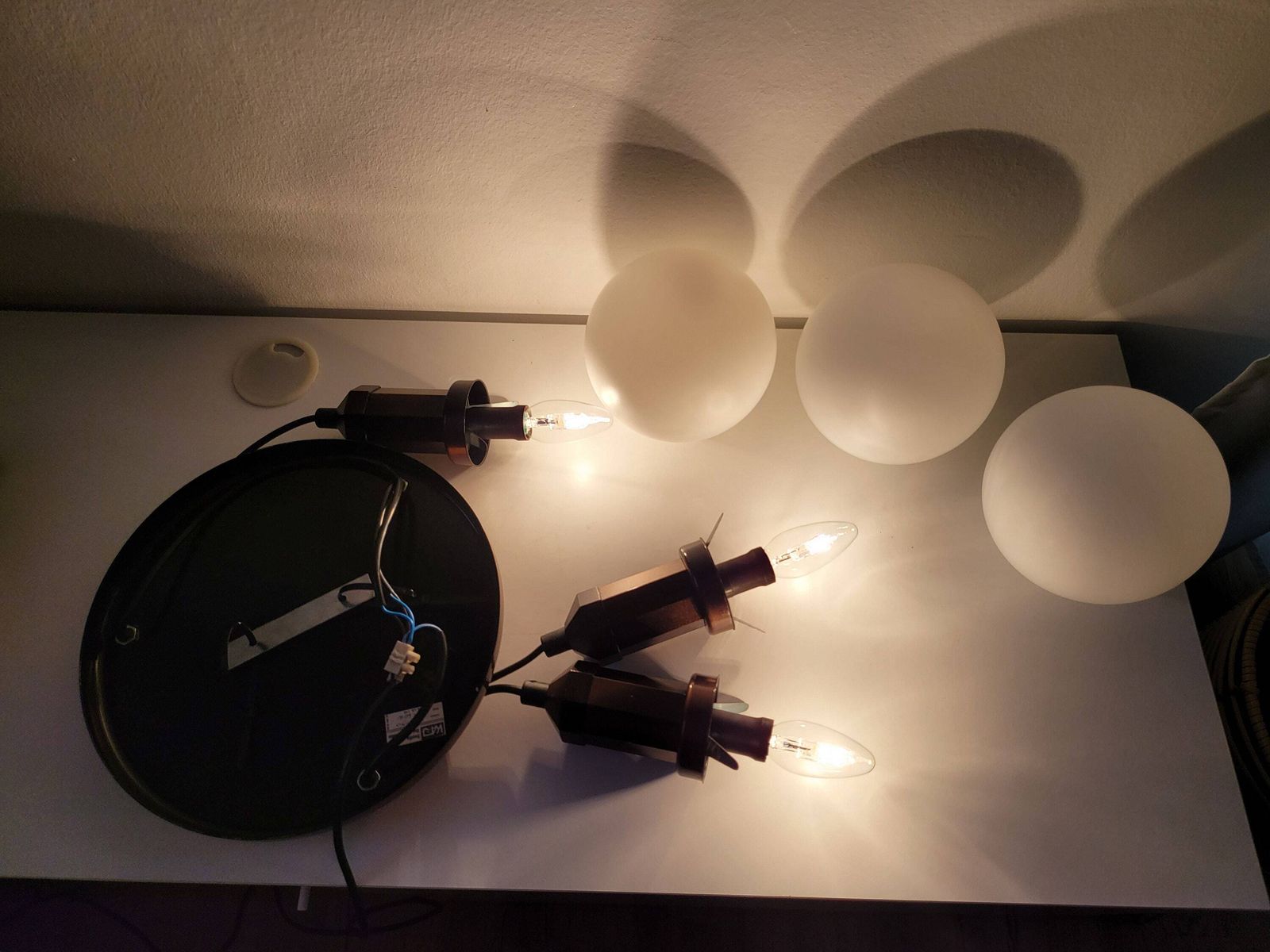 photo for sale Mid Century Copper Glass Cascade Pendant Lamp / Vintage Ceiling Light / Space Age Sputnik Hanging Lamp / Yugoslavia Light Fixture/ Mcm Lamp