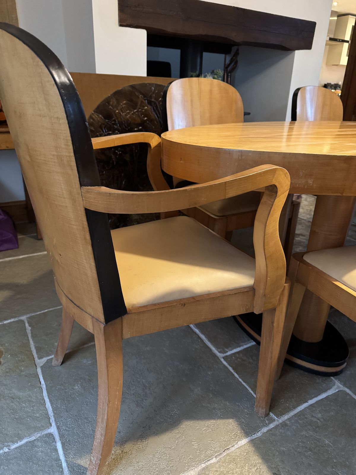 1920s Dining Table Set photo Furniture