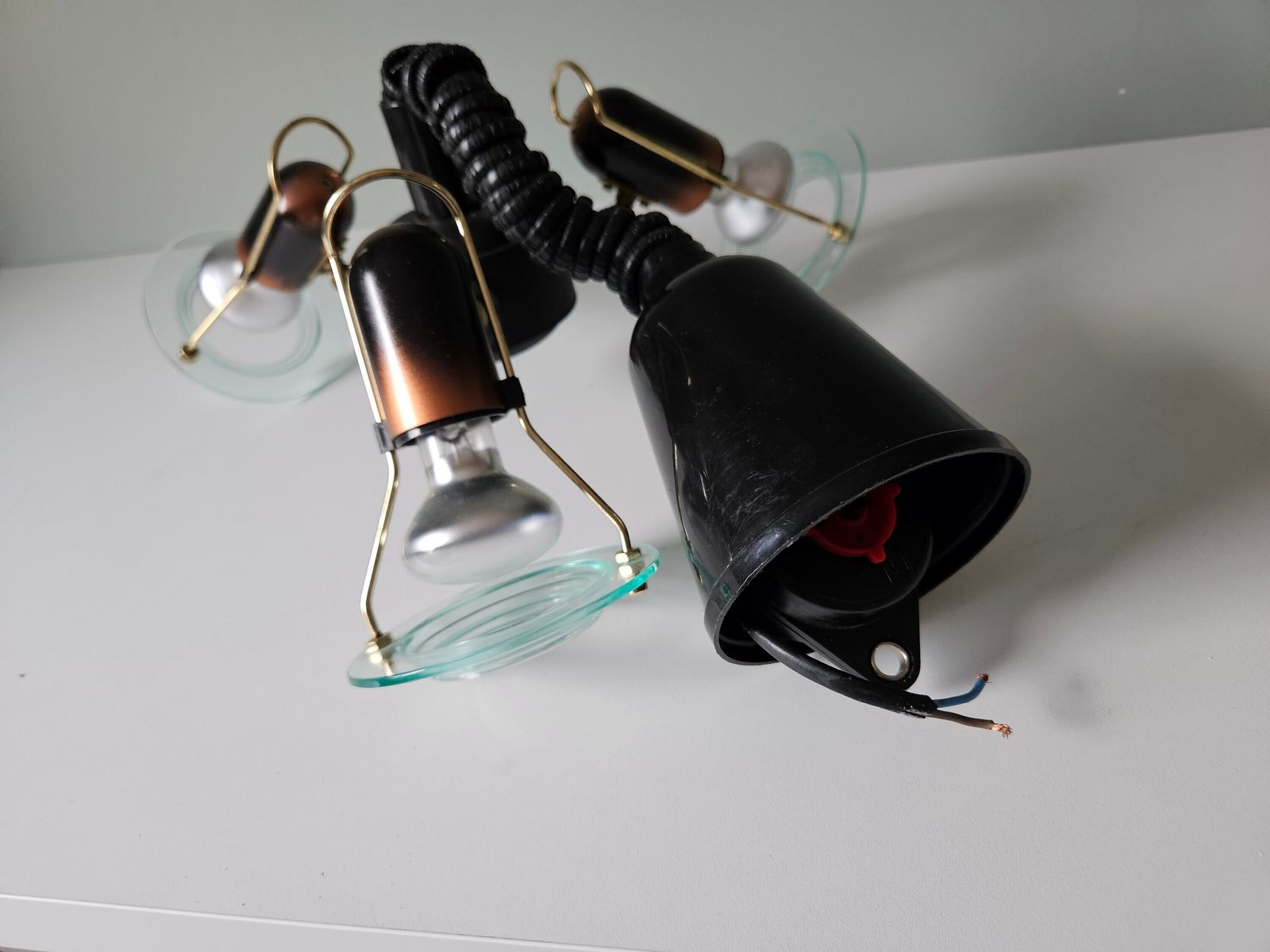 Vintage Lamp, Retro Pendant Lamp, Adjustable Lamp, Hanging Light, Vintage Spotlights, 80's, Ceiling Lamp, Retro Lamp, Spotlight photo buy