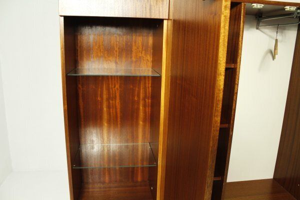 Furniture Mahogany Dresser With Bookcase, 1970s photo