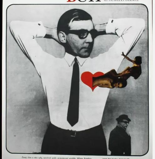 photo for sale Czechoslovak New Wave Cinema Collection 4 X Movie Posters Original Czech 1960s Graphic Design