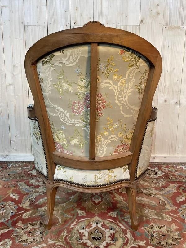 Bergère Style Louis XV Et Repose Pied photo furniture