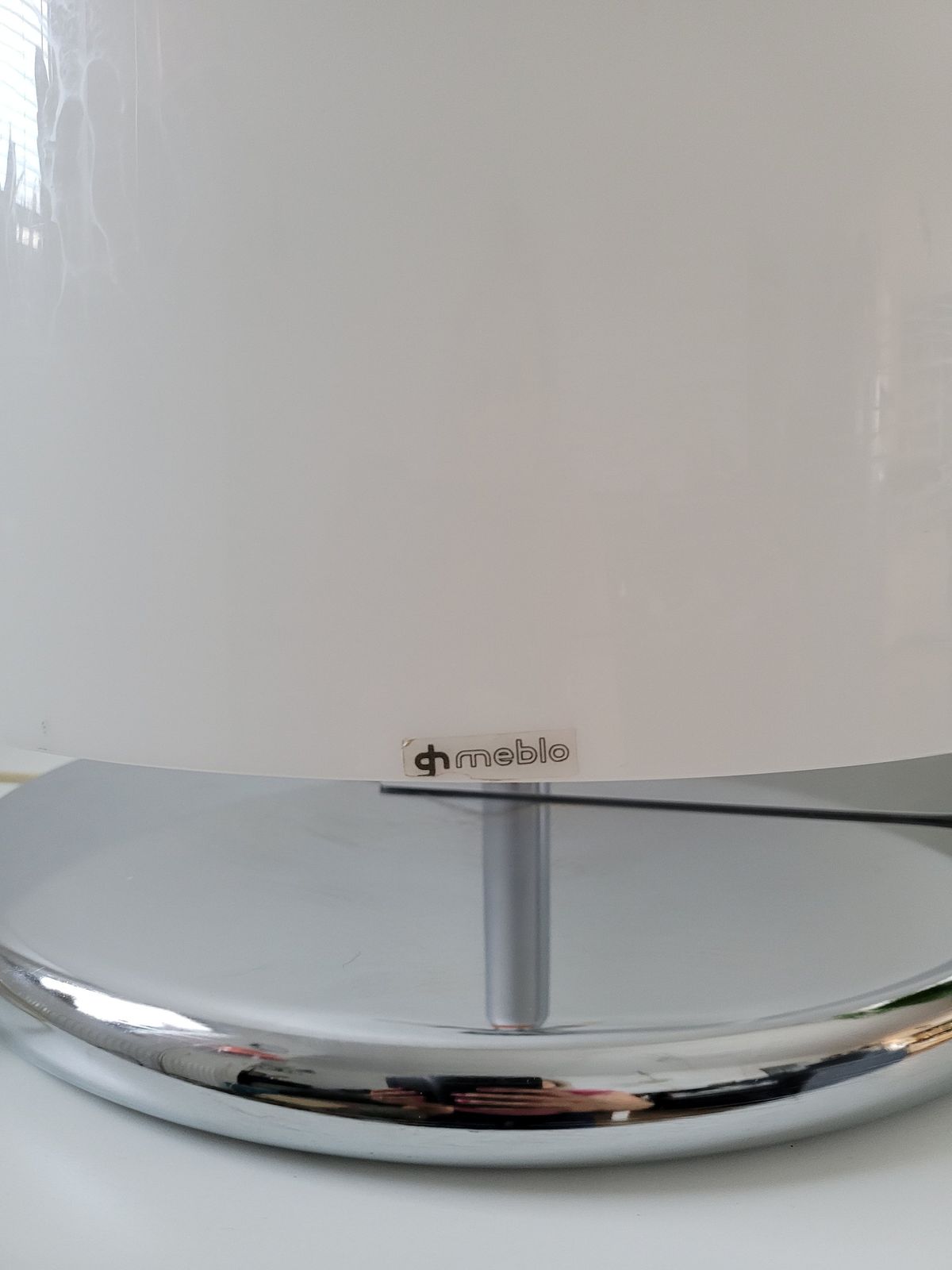 Xl Guzzini Table Lamp, Alvise, Luigi Massoni, Harvey Guzzini, Meblo, Space Age Table Lamp Or Floor Lamp, Mid Century Modern, 70's White Lamp photo Lighting
