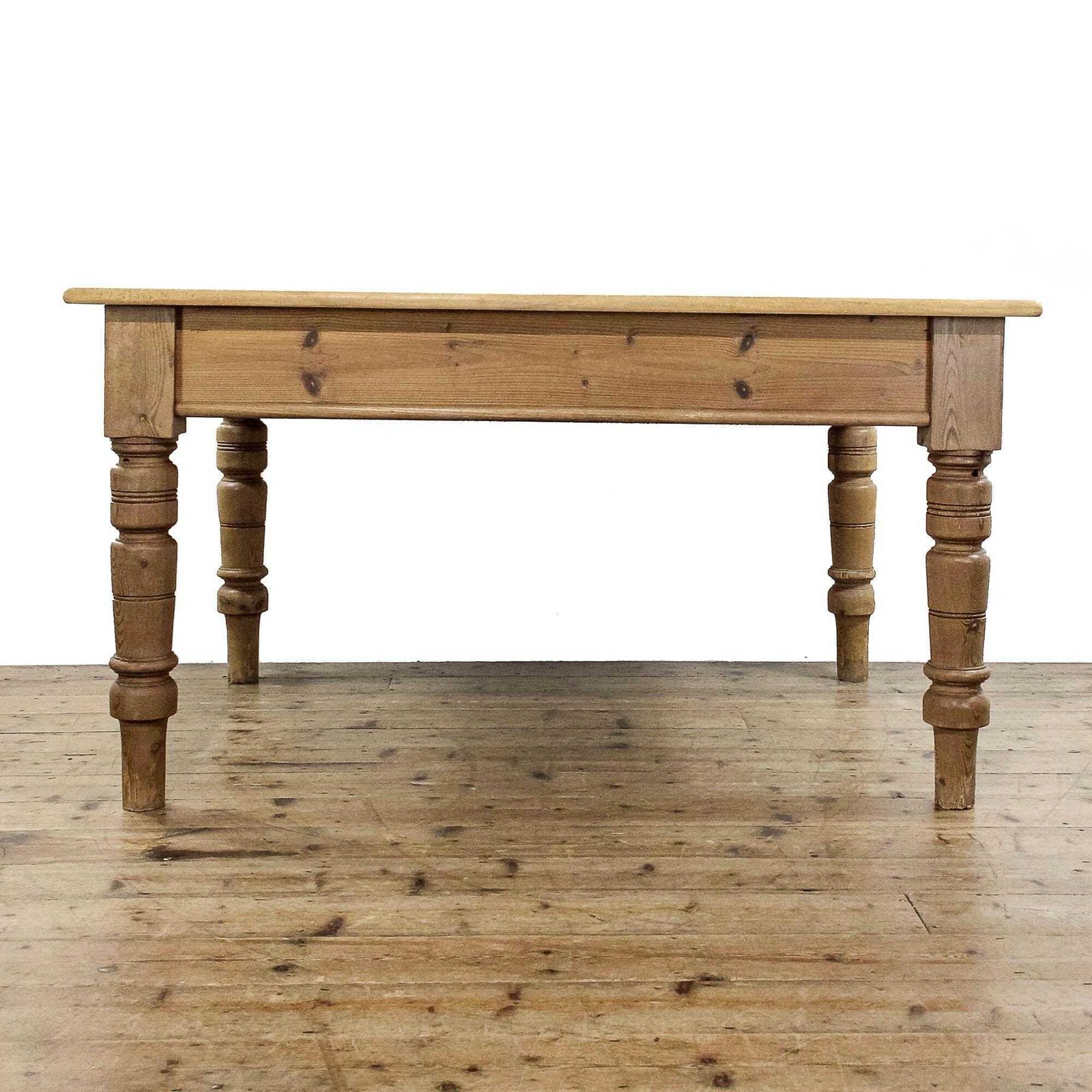 Antique 19th Century Pine Kitchen Table photo 695.0
