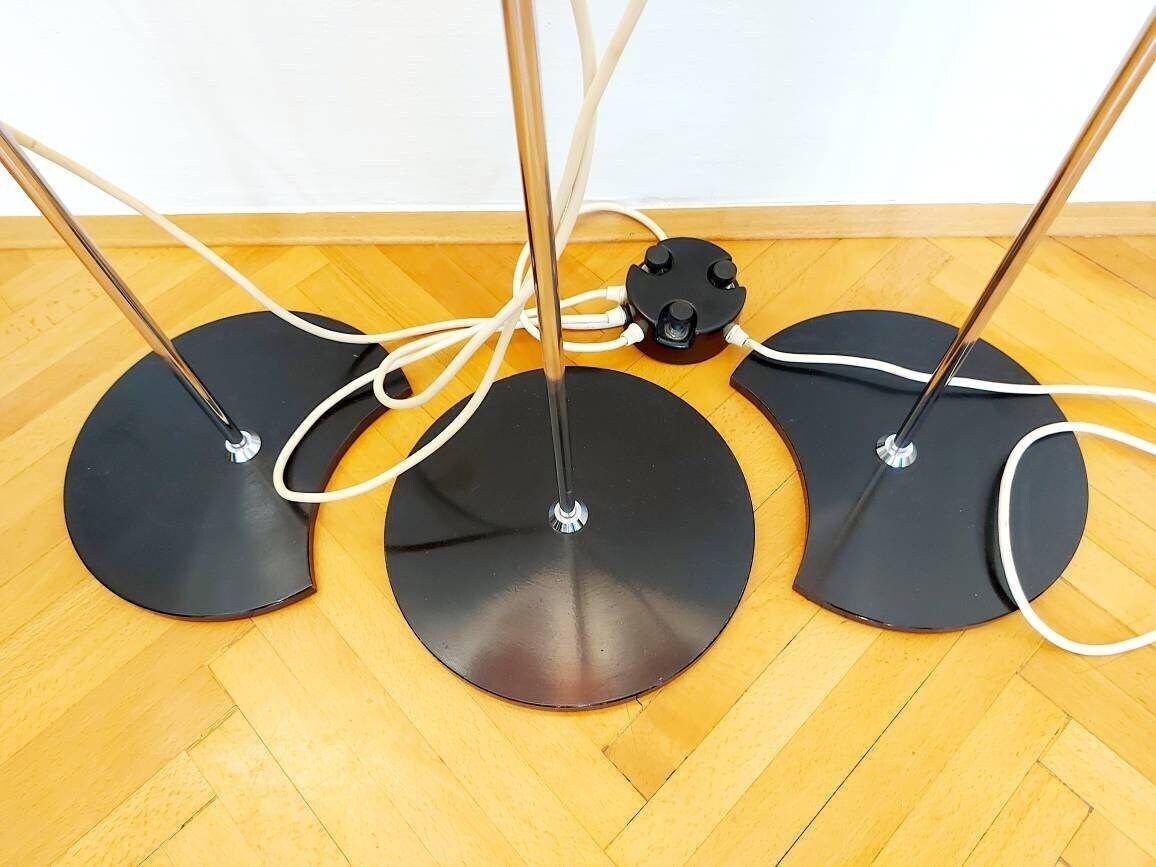Extra Rare Floor Lamp / Franco Bresciani For Harvey Guzzini Manta / Mid Century Modern / Space Age Lamp / 70's Lamps / Retro Lamps Mushroom photo buy